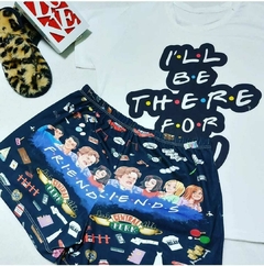 Pijama T-shirt curto tamanho único FRIENDS