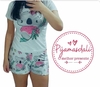 Pijama T-shirt curto tamanho único Coalinha