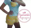Pijama T-shirt Curto Tamanho único Ovelhinha