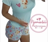 Pijama T-shirt Curto Tamanho único Cachorrinho
