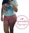 Pijama T-shirt Curto Tamanho único Mônica