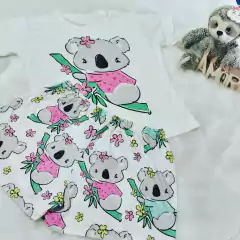 Pijama T-shirt curto tamanho único Coalinha - comprar online