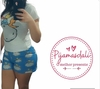Pijama T-shirt curto tamanho único Pequeno Príncipe