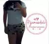 Pijama T-shirt Curto tamanho único Mickey Gucci