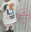Pijama T-shirt Curto Infantil Grey's Anatomy 6/8