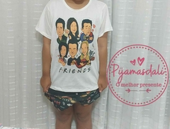 Pijama T-shirt Curto Tamanho único FRIENDS G - comprar online