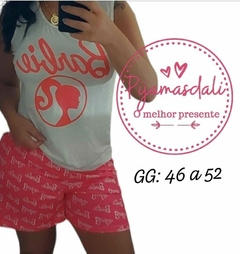 Pijama Regata Curto tamanho único Barbie GG COLEÇÃO NOVA