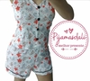 Pijama Americano Curto Alcinha Estrelas G