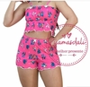 Pijama Cropped Alcinha Stitch M COLEÇÃO NOVA