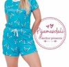 Pijama T-shirt Curto Sullivan GG COLECAO NOVA