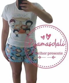 Pijama T-shirt curto tamanho único FRIENDS