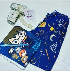 Pijama Longo Harry Potter