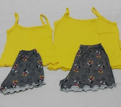 Pijama Kit Família Alcinha Curto Adulto Tamanho único Infantil 4/6 - comprar online
