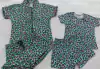 Kit Família Oncinha Verde P e 6/8