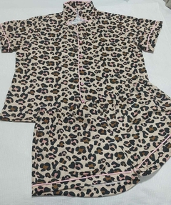 Pijama Americano Curto Oncinha Plus Size - comprar online