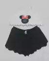 Pijama Alcinha Cropped Curto Minnie P