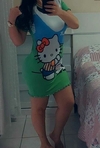 Camisola Hello Kitty tamanho M