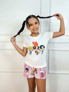 Pijama T-shirt Infantil tamanho 10