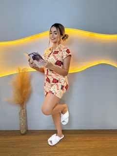 Pijama Americano Blogueirinha Tamanho M Netflix