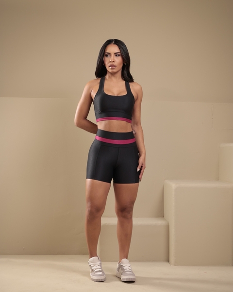 Conjunto de short Duo Suzy Preto - comprar online