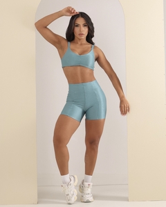 Conjunto de short Renata Azul bebe - comprar online
