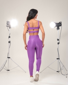 Conjunto de calça Elisa Lilas