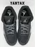 Vista superior de las zapatillas Jordan 3 Retro Black Cat en color negro.