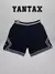 Shorts Jordan Diamond en color negro con detalles en blanco, vistos desde el frente.
