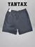 Shorts de felpa Jordan Diamond en color negro, vista trasera con etiqueta visible.