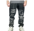 Calça Estampada Estilo Gringa Jogger Larga Rapper Trapper Estilosa - comprar online