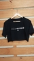CROPPED PRETO DETALHES BRANCO