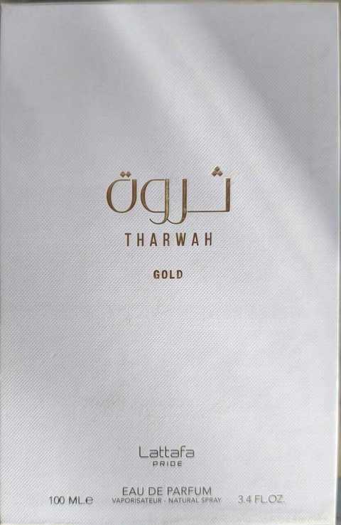 tharwah lattafa gold 100ml