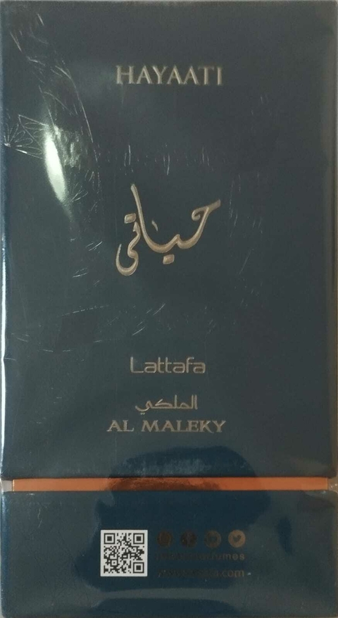 Perfume Lattafa Hayaati Al Maleky Eau De Parfum 100ml Para M