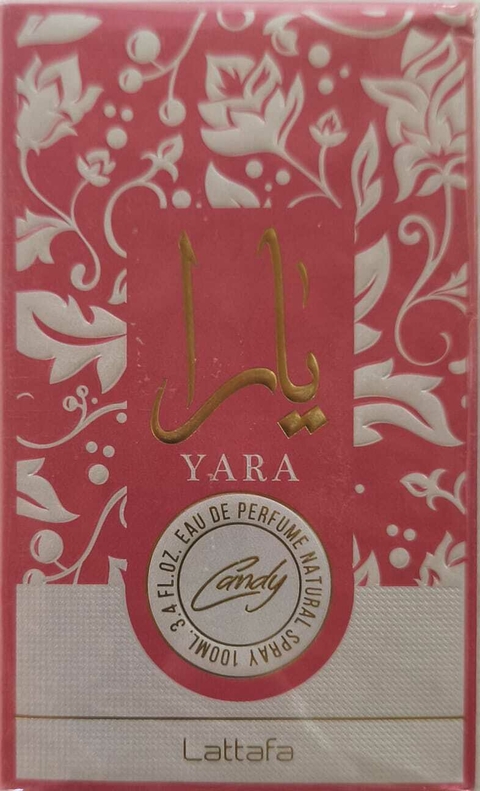 yara candy lattafa 100 ml rosa escuro