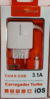 Carregador Hmaston P/ Celular Carregamento Rápido Usb IOS 3.1 iphone