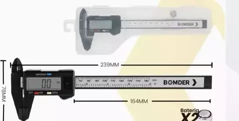 Ferramenta Paquímetro BOM-6502