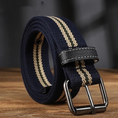 Cinto Preto com Caramelo - All Vintage