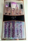 Set de brochas city girl glitter x5
