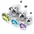 Plug Anal de Metal com Pedra Cravejada - P M G