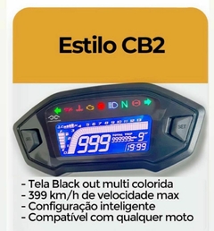 Carenagem De Farol com farol e painel streetfigther - NATOFIBER GARAGE