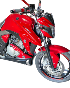 Abas de tanque Honda cb300 ou Yahama fazer 250 sem pintura - comprar online