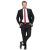 Terno Slim Masculino Preto Xadrez - comprar online