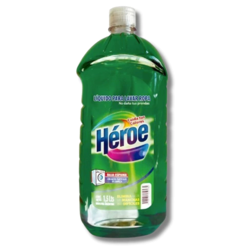 HÉROE JABON LIQUIDO BOTELLA 1.5lt