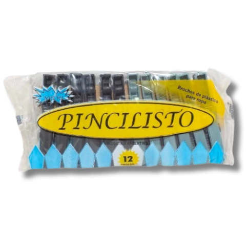 PINCILISTO BROCHES PLASTICO