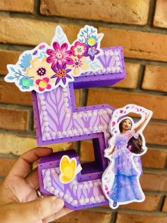 Letra o Numero 3D - comprar online
