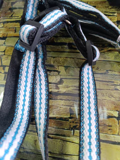 Conjunto correa y pretal dos trenzas (40cm circunsferencia) - comprar online