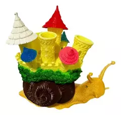 Adorno Caracol Cubre Pico Para Pecera Acuario - comprar online