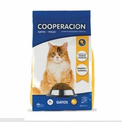Cooperacion gatos adultos 10kg POLLO