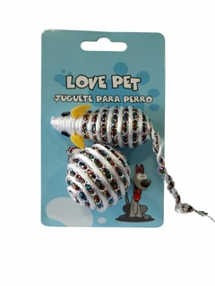 Rata con pelota con brillo - comprar online