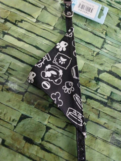 Collar Para Perro Pequeño Con Pañuelo CON DIBUJO ( CIRCUNSFERENCIA 10CM) - Son Rachas